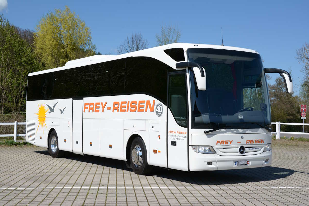Car und Kleinbusse mieten, Car-Reisen, FREY REISEN, Burgstrasse 362, 5044 Schlossrued, Bezirk Kulm, Kanton Aargau (AG), Schweiz